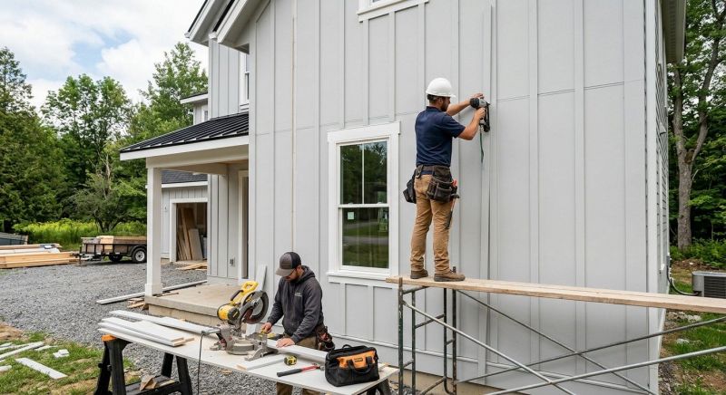 Wood Siding Installation